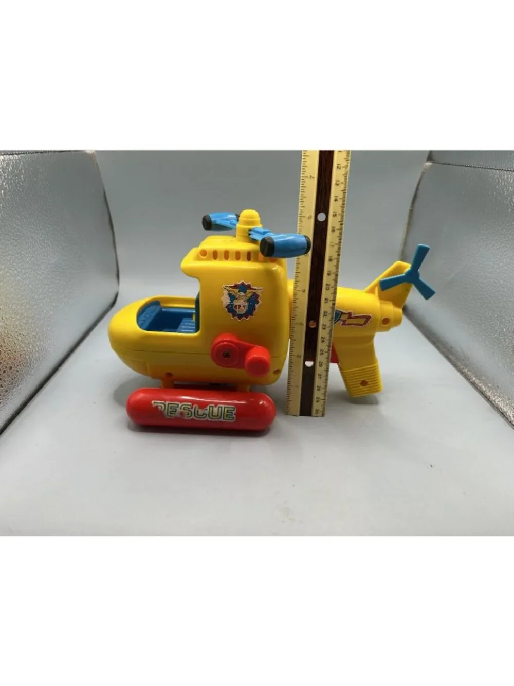 Vintage Sesame Street Rescue Helicopter with Magnet ILLCO